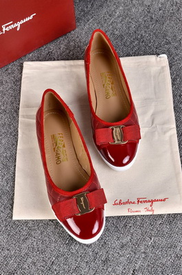Ferragamo Shallow mouth flat shoes Women--016